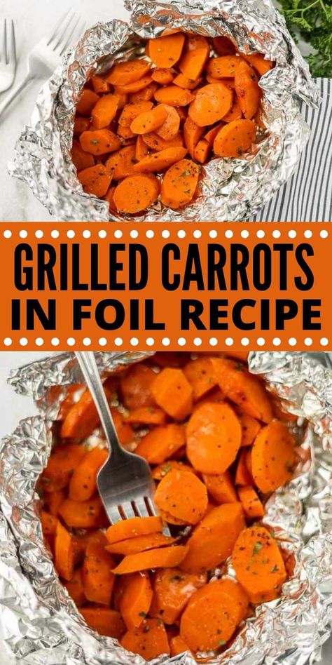 Veggies In Foil On Grill, Bbq Vegetables Foil, Veggie Grill Packets, Cabbage Foil Packets For The Grill, Foil Packets For The Grill Vegetables, Carrots On The Grill In Foil, Foil Packet Veggies For The Grill, Bbq Carrots In Foil, How To Grill Vegetables On The Grill