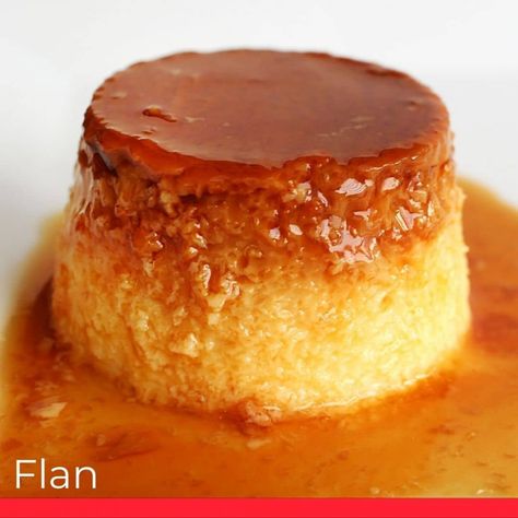 Mini Flan Recipe, Cuban Flan Recipe, Mini Flan, Flan Recipes, Cuban Desserts, Coconut Flan, Cuban Dishes, Cuban Cuisine, Apple Jelly