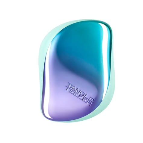 Tangle Teezer Tangle Teezer - Compact Styler - Detangling Hairbrush - Petrol Blue Ombre Product Poster, Tangle Teezer, Industry Design, Appliances Online, Id Design, Ombre Effect, Petrol Blue, Design Milk, Simple Beauty