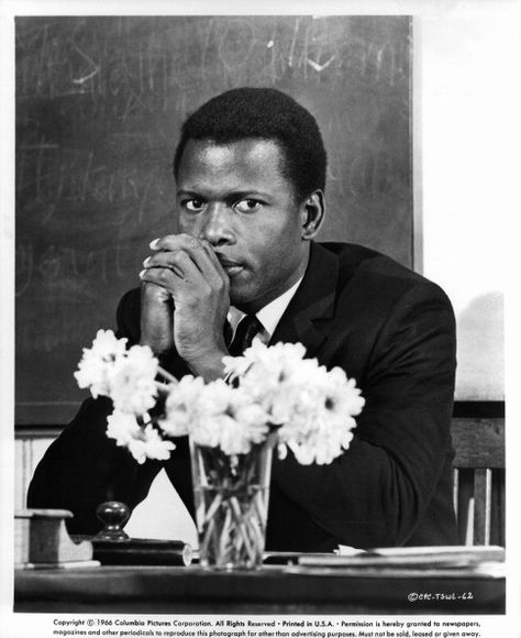 To Sir With Love, Top 10 Films, Sidney Poitier, Smokey Robinson, Classic Movie Stars, Black Actors, Old Hollywood Stars, Actrices Hollywood, Great Films