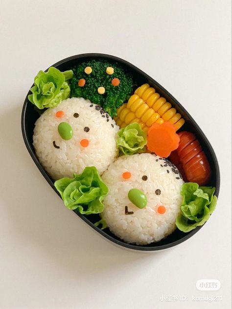 Japanese Snack Box, Kids Lunch Box Meals, Bento Box Recipes, Lunch Box Idea, Cute Bento Boxes, Japanese Food Bento, Kawaii Cooking, Easy Eat, Bento Recipes