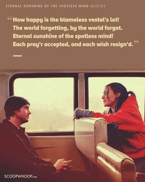 15 Eternal Sunshine Of The Spotless Mind Quotes Which Show Love Is An Imperfectly Perfect Feeling Eternal Sunshine Wallpaper, Sunshine Of A Spotless Mind, Quote Meaning, Meet Me In Montauk, Sunshine Wallpaper, Cinema Quotes, Eternal Sunshine Of The Spotless Mind, Movie Dialogues, Movie Love Quotes