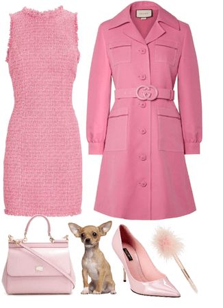 Elle Woods Dress, Elle Woods Lawyer Outfit, Elle Woods Outfit Legally Blonde, Corporate Barbie Aesthetic, Elle Woods Fashion, Legally Blonde Outfits Inspiration, Pink Lawyer Outfit, Elle Woods Style, Legally Blonde Musical Aesthetic