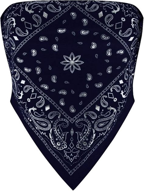 Design by Olivia Women's Sexy Paisley/Tie Dye Bandana Tube Crop Top Shirt- Made in USA, Navy, Medium : Amazon.ca: Clothing, Shoes & Accessories Swag Hats, Usa Navy, Tie Dye Bandanas, Paisley Fashion, Trendy Halloween Costumes, Navy Outfit, Paisley Tie, Trendy Halloween, Crop Top Shirts