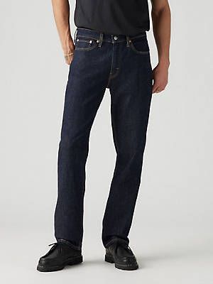 501® Original Fit Selvedge Men's Jeans - Dark Wash | Levi's® US Outfits 40s, Levis Men, Mens Fitness, Straight Jeans, Men's Jeans, Levi's, Mens Jeans, Cool Stuff, Mens Outfits