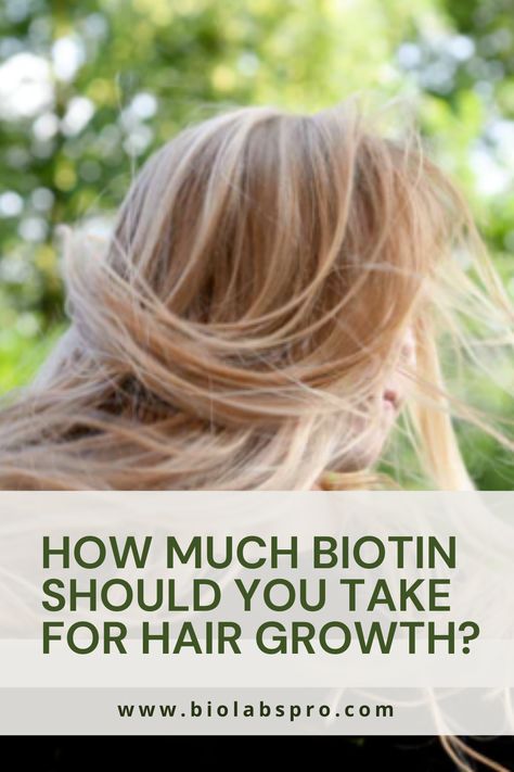 Biotin (vitamin H or vitamin B7) might as well be called the "hair" vitamin. After all, it plays a critical role in hair growth. As part of the B-complex family of vitamins, it helps with energy creation and keeps hair, skin, and nails healthy. When you have a biotin deficiency, your hair thins and falls out. Thinning hair isn't solely a male problem either. Biotin Benefits, Hair And Skin Vitamins, Growing Out Hair, Natural Hair Growth Remedies, Help Hair Growth, Biotin Hair Growth, Herbs For Hair, Nails Healthy, Vitamin B7