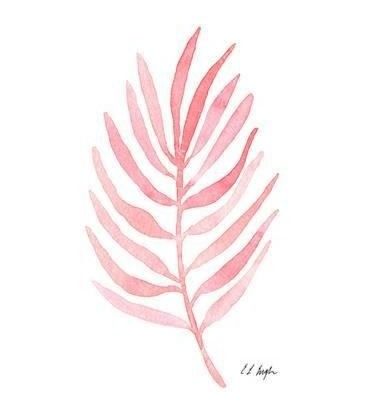 Flamingo Logo, Watercolor Art Paintings, Contemporary Watercolor, Art Print Display, Ipad App, Online Wall Art, Watercolor Wall Art, Print Pink, Palm Leaf