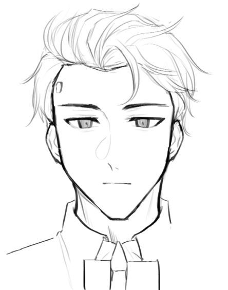 Boy Hair Drawing, Drawing Male Hair, Connor Dbh, Pelo Anime, Oc Manga, Anime Boy Hair, Hair Sketch, Face Sketch, 캐릭터 드로잉