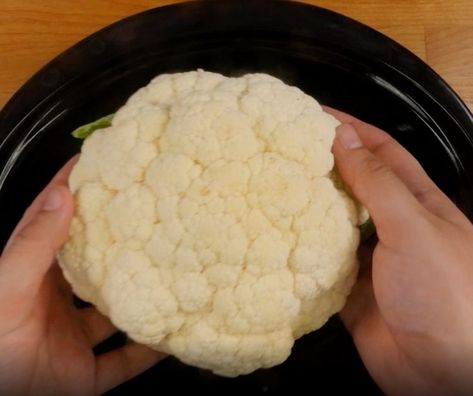 Crockpot Cauliflower, Whole Cauliflower, Cauliflower Recipe, Crockpot Dishes, Crockpot Recipes Slow Cooker, Crock Pot Cooking, Cauliflower Recipes, Crockpot Recipes Easy, Veggie Dishes