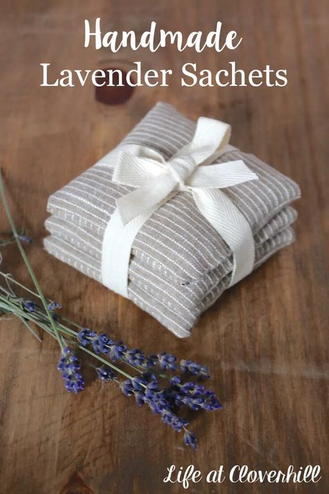 Honey Jar Wedding Favors, Wedding Favour Jars, Lavender Crafts, Honey Diy, Sac Diy, Linen Cupboard, Sachet Bags, Scented Sachets, Lavender Bags