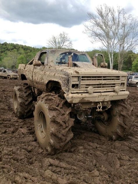 Muddy Mud Truck  #mudtruck #mudlove Impala Chevrolet, Mud Bog, Mud Trucks, Pick Up Truck, Old Truck, Lifted Chevy, Lifted Chevy Trucks, Jacked Up Trucks, Truck Yeah