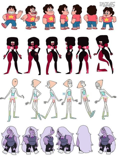 Steven Universe | ArtWorks Steven Universe | Pinterest | Steven ... Animation Character Drawings, Character Turnaround, Steven Universe Drawing, Full Metal Alchemist, Steven Universe Characters, Character Model Sheet, Model Sheet, Animation Reference, Universe Art