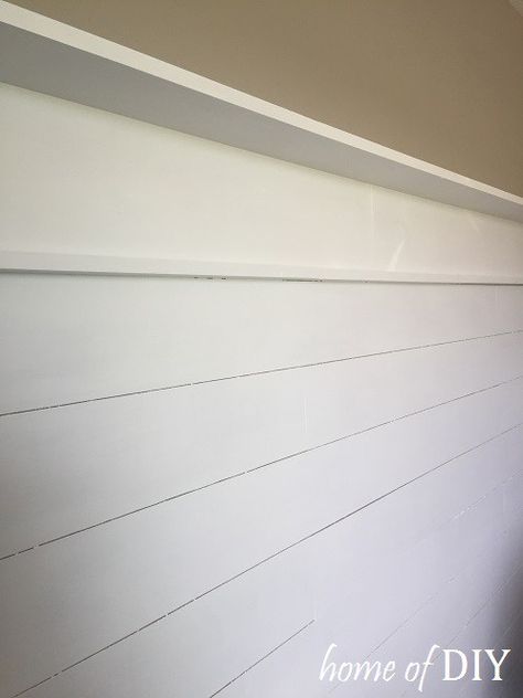 Shiplap Wall With Picture Ledge, Horizontal Shiplap Bedroom, Shiplap Shelf Wall, Shiplap With Picture Ledge, Shiplap With Shelf On Top, Half Shiplap Wall Living Rooms, Shiplap Wall With Shelf, Shiplap Wall Decor Ideas, Coat Hanger Diy