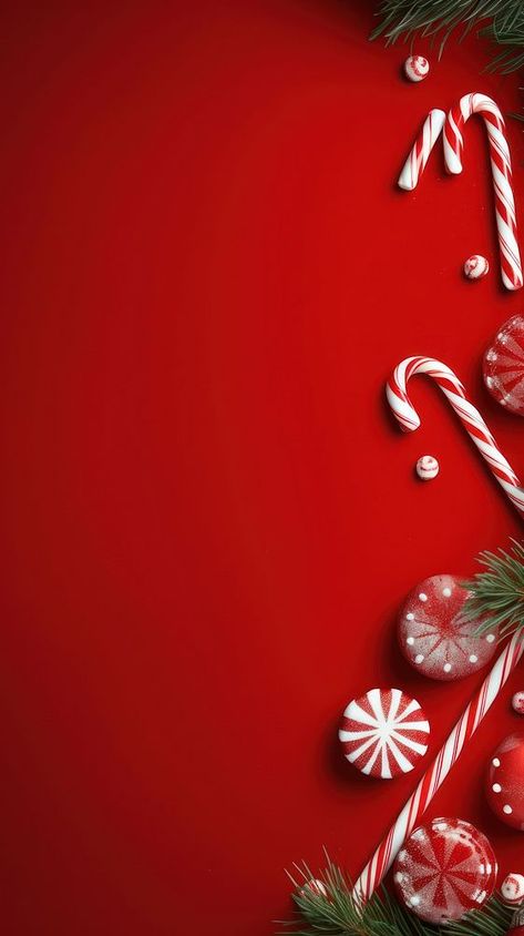 Candy Cane Christmas Background, Christmas Border Wallpaper, Candy Cane Wallpaper Aesthetic, Christmas Background Template, Backgrounds Heart, Red Christmas Wallpaper, Christmas Theme Background, Aesthetic Mobile Wallpaper, Christmas Tools