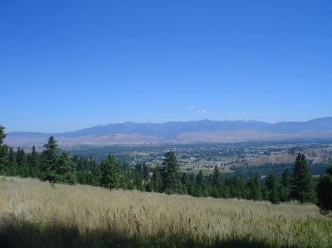 Missoula, MT : Off of Blue Mtn looking into Missoula, MT Echo Lake, My Heritage, Colorado, Lake, Natural Landmarks, Blue, Nature