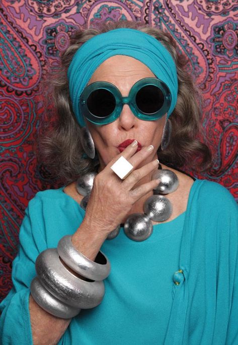 Karen Walker X Advanced Style 7 Chica Cool, Sunglasses Collection, Advanced Style, Ageless Style, Ageless Beauty, Karen Walker, Aging Gracefully, Portrait Inspiration, Marie Claire