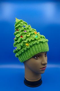 Crochet Christmas Tree Hats Free Patterns, Christmas Tree Hat Pattern, Christmas Hat Pattern, Crochet Christmas Tree Hat Pattern Free, Crochet Christmas Beanie, Crocheted Grinch Hat Free Pattern, Crochet Gnome Hat, Christmas Tree Hat Crochet Pattern Free, Christmas Tree Crochet Hat Pattern Free