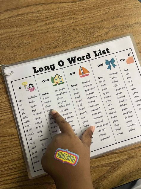 Long Vowel Free Printables, Long Vowel Patterns, Long Vowel Ee And Ea Worksheets, Aeiou Vowels Worksheets, A_e Words Long Vowels, O Words, Teaching Language, Vowel Sound, Long Vowel