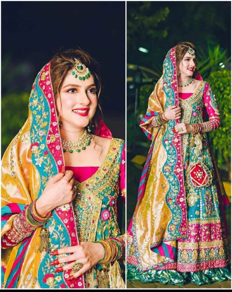 Bridal Dulhan Pic, Pakistani Dresses Casual Party Wear, Sundas Shahveer, Bridal Dress Ideas, Simple Long Dress, Mehndi Dress, Dress Pakistani, Bridal Dresses Pakistan, Pakistani Wedding Outfits