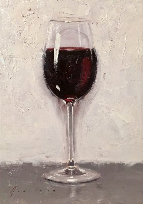 Painting Of Wine Glasses On Canvas, Wine Glass Still Life, Painting Of Wine Glass Canvas, Wine Glass Art Paintings Canvas, Acrylic Painting Wine Glasses, Wine Glass Oil Painting, Wine Drawing Aesthetic, Art And Wine Painting Ideas, Glass Of Wine Drawing