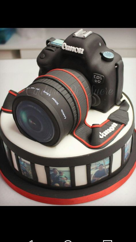 Camera Cake, Camera Cakes, London Cake, Nikon Camera, Gateaux Cake, Cakes For Men, Cake Gallery, Novelty Cakes, Grooms Cake