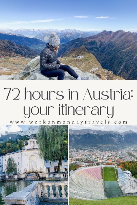 3 Days In Austria, Austria Itinerary, Austria Travel Guide, 3 Days Trip, Innsbruck Austria, Germany Trip, Visit Austria, Christmas Markets Europe, Europe 2023