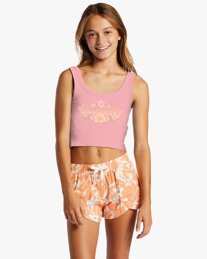 Billabong Tank Top, Beach Flower Girls, Flower Tank Top, Billabong Girls, Girls Tank Top, Beach Flowers, Tanktop Girl, Tank Girl, Summer Fits