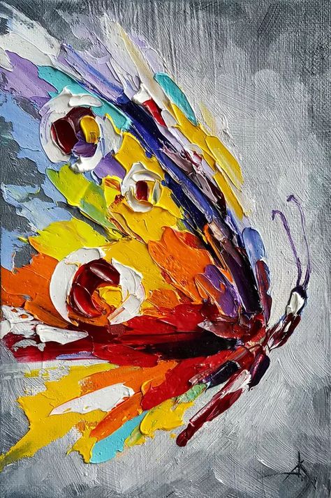 Abstract Butterfly Art, Butterfly Art Abstract, Anastasia Kozorez, Butterfly Abstract Painting, Abstract Butterfly Painting, Butterfly Painting On Canvas, Oil Painting Butterfly, Butterfly Oil Painting, Butterfly Paintings