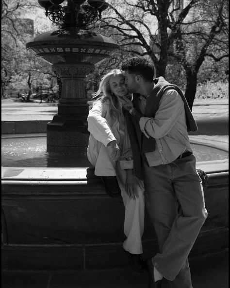 Our little piece of heaven in the middle of the city! Forever in love with you Central Park🚕🖤 I would do anything to be back in New York right now. I fell more in love with the city on this trip and I did not know that was possible! Thanks to @alexismayabbott for putting on such a great shoot day my creative heart was overflowing!🫶🏼 Couples Christmas Pictures Nyc, Washington Square Park Engagement Photos, Central Park Couple Aesthetic, Engagement Photos Nyc Central Park, Couple Photoshoot Central Park, Nyc Christmas Couple, Engagement Shoot Central Park, City Park Engagement Photos, Washington Dc Couples Photos