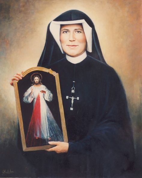 Santa Faustina Kowalska Divine Mercy Novena, Jesus Mercy, St Faustina Kowalska, Divine Mercy Jesus, Divine Mercy Image, Divine Mercy Sunday, Faustina Kowalska, Divine Mercy Chaplet, St Maria