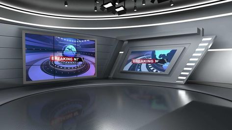 News Studio, Backdrop For TV Shows .TV On Wall.3D Virtual News Studio Background News Studio Background, Tv On Wall, Search Video, 3d Studio, Studio Backdrops, News Studio, Studio Background, Cityscape Photos, Logo Banners