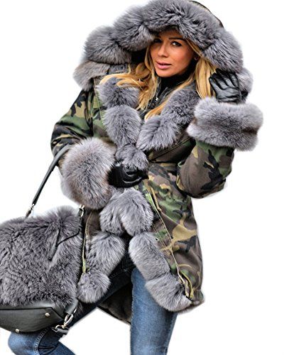 Women's Winter Coat, Parka Coat Women, Fur Hooded Coat, Sporty Wear, Faux Coat, Big Wool, Winter Coat Women, Boots Plus Size, Faux Fur Hooded Coat