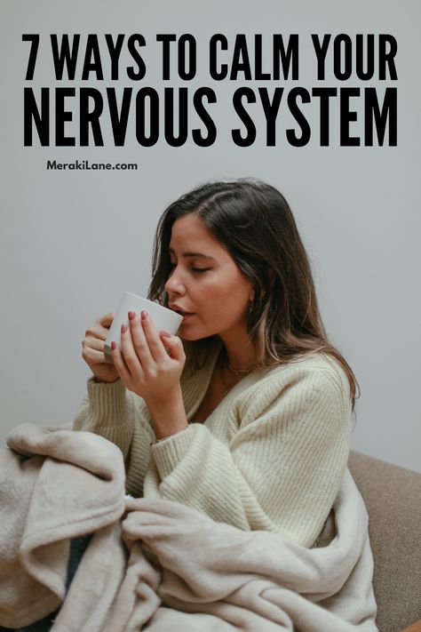 Ways To Reset Your Nervous System, How To Calm Overstimulation, How To Calm Down Nervous System, Tips To Regulate Nervous System, How To Regulate The Nervous System, How To Soothe Nervous System, Foods To Heal Nervous System, Herbs To Calm Nerves, Regulating The Nervous System