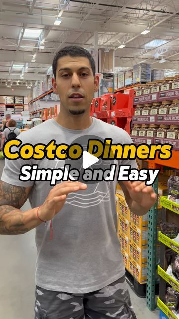 Michael Ballantine on Instagram: "Costco Foods for Easy Dinner🛒 🍔🐟🦐🐔🍗🍽️ #costco #costcohaul #easydinner #diet #reels" Costco Recipes Dinners, Costco Healthy Meals, Easy Costco Dinners, Costco Meal Ideas, Keto At Costco, Costco Dinner Ideas, Costco Meal Prep, Costco Meal Plan, Costco Salmon