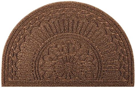 Amazon.com : Mibao Half Round Doormat, 24 x 36 Non Slip Durable Welcome Door Mats, Boots Scraper Mats Indoor Outdoor Rug, Low-Profile Semicircle Door Mats for Entry, Garage, Patio, Heavy Duty, Easy Clean, Coffee : Garden & Outdoor Entry Patio, Door Mats Outdoor, Door Mat Outdoor, Garage Patio, Brown Doors, Outdoor Rugs Patio, Front Door Mats, Round Door, Door Rugs