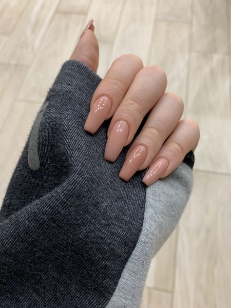 Nail Inspo Nude Colors, Natural Acrylic Nails, Mauve Nails, Boho Nails, Glitter Nails Acrylic, Pink Gel Nails, Pink Ombre Nails, Nail Shimmer, Nails Now