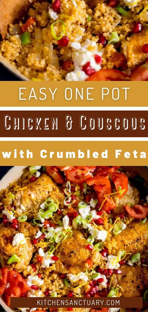 Chicken And Cous Cous Recipes, Easy Chicken Couscous Recipes, Couscous And Kale Recipes, One Pot Chicken And Couscous, Mediterranean Chicken And Couscous, Greek Chicken With Couscous, Chicken Cous Cous Recipes, Mediterranean Chicken Couscous Recipes, Chicken Thigh Couscous Recipes