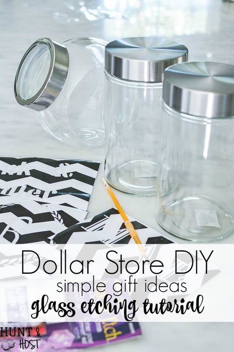 Dollar Store DIY easy gift ideas. Glass jar etching tutorial, dollar store jar filled with bath bombs, perfect for teacher gifts, Christmas gifts or just because! This is the cutest, easy and inexpensive gift ever. Diy Easy Gift Ideas, Glass Etching Tutorial, Inexpensive Teacher Gifts, Teacher Gifts Christmas, Dollar Store Gifts, Easy Gift Ideas, Inexpensive Christmas Gifts, Inexpensive Christmas, Easy Diy Christmas Gifts