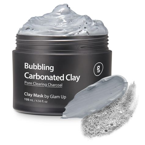 🫧SKIN DETOXIFYING CARBONATED BUBBLE MASK: Our Bubbling Carbonated Clay Mask is well blended with 20% of natural clays (kaolin & bentonite), charcoal powder, and oxygen. Creamy clay turns into a carbonated bubble while it purifies pores, nourishes, rejuvenates, and nourishes the skin. Bubble Clay Mask, Charcoal Clay Mask, Removing Blackheads, Mask For Face, Removes Blackheads, Bubble Mask, Charcoal Powder, Clay Face Mask, Skin Pores