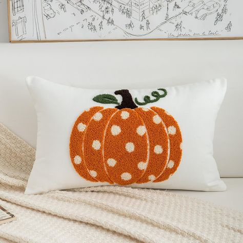 Thanksgiving Pillows, Fall Pillow Cover, Pumpkin Pillows, Garden Pillows, Fall Pillows, Patio Cushions, Chair Decorations, Lumbar Pillow Cover, Decorative Pillow Cases