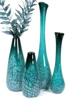 Vases Teal Accessories, Teal Vase, Shamrock Flower, Teal Living Rooms, Turquoise Vase, Shades Of Turquoise, Keramik Vase, Aqua Turquoise, Teal Turquoise