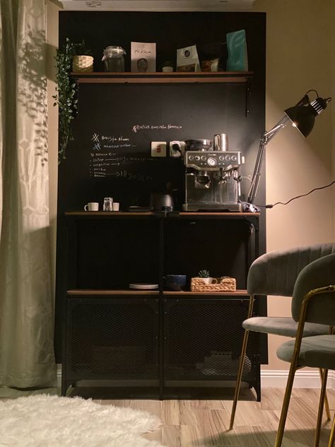 Channel a coffee haven with these creative corner coffee bar setups that transform spaces. Corner Coffee Bar Ideas, Corner Coffee Bar, Office Coffee Station, Coffee Island, Design My Room, Corner Coffee, Coffee Bar Station, Coffee Bar Ideas, Coffee Stations