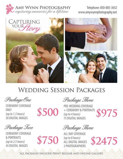 Wedding Photography Price List Session by PhotographTemplates: Photographers Price List, Photography Pricing Template, Wedding Packages Prices, Photography Price List, Wedding Photography Pricing, Wedding Photography Packages, Fabulous Wedding, Wedding Photography Tips, Wedding Session