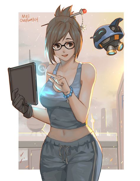 Mei Mai From Overwatch, Overwatch Zarya Fanart, Mei Fanart Overwatch, Mei Ow Fanart, Mei Overwatch Fanart, Mei Ow, Mei Fanart, Mei Overwatch, Overwatch Mei