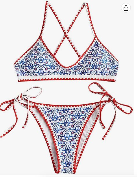 Bohemian Swimsuit, 2023 Swim, Fourth Of July Outfits, Whip Stitch, Zaful Bikinis, Kids Swim, Women Swimsuit, Womens Bathing Suits, Kids Swimming