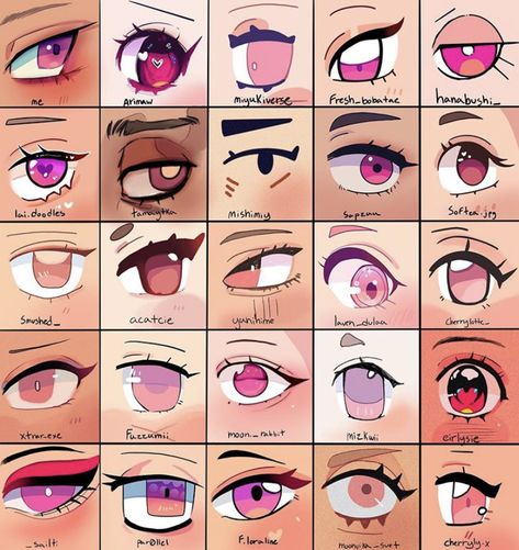 Drawing Base With Hair And Eyes, Mad Eyes Drawing, Art Tips And Tricks, My 2023, Cute Eyes Drawing, Art Tools Drawing, Drawing Expressions, Anime Eye Drawing, Anime Drawings Tutorials