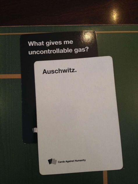 51 Hilariously Offensive Cards Against Humanity Moments Humanity Pictures, Cards Vs Humanity, Best Cards Against Humanity, Funniest Cards Against Humanity, Cards Against Humanity Funny, Cards Of Humanity, Adult Card Games, Apples To Apples, Horrible People