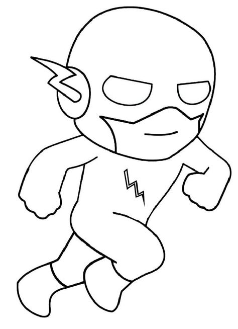 Baby Flash Coloring Page Flash Coloring Pages, Super Hero Coloring Sheets, Superhero Coloring, Free Coloring Sheets, Shark Party, Easy Coloring Pages, Cartoon Coloring Pages, Coloring Pages Printable, Creative Colour