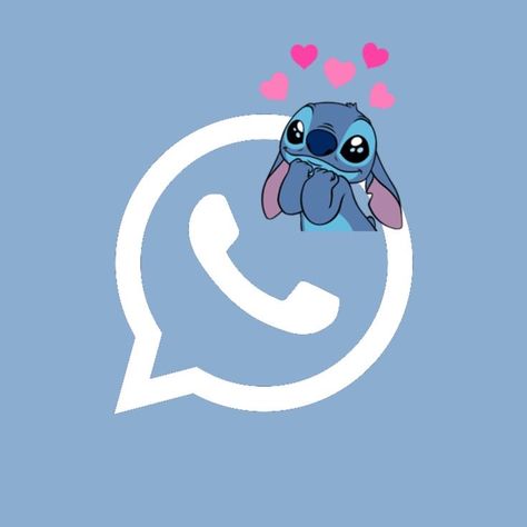 Stitch App Icons Aesthetic, Stitch Icons Aesthetic, Stitch Widget, Stitch App Icons, Disney+ App Icon, Stitch App, Whatsapp Logo, Stitch Coloring Pages, Disney App