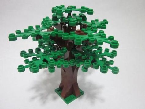 Lego Custom 4x Forest tree with green leaves Garden Park City Forest TREES MOC by AzLegoBrickCustoms on Etsy Lego Trees, Lego Design Ideas, Lego Website, Lego Tree, Diy Girls Bedroom, Lego Jurassic, Dark Green Leaves, Lego Diy, Lego Modular